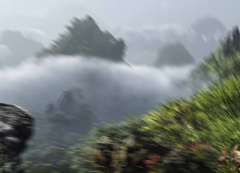 Poème Forêt nuage