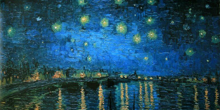 Peinture et synesthésie nuit etoilee van gogh